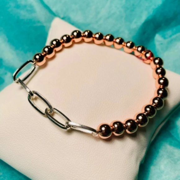 Paperclip Beaded Bracelet - Picture 3 of 3